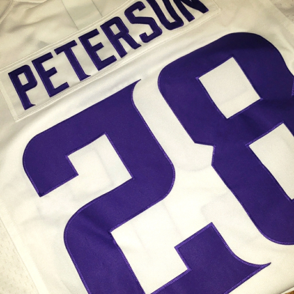 ALL DAY AP white Stitched Jersey  awesome condition